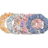Essentials | multi-coloured scrunchie - set of 5