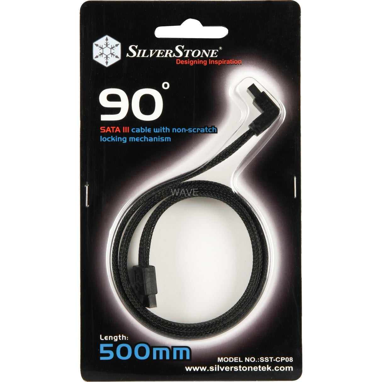 Silverstone SATA III -kabel 50 cm