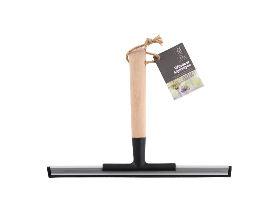 Limpiacristales de madera inteligente