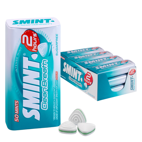 Smint clean breath intense mint (12x 35g)