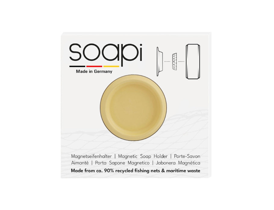 Soapi magnetic soap holder - yellow
