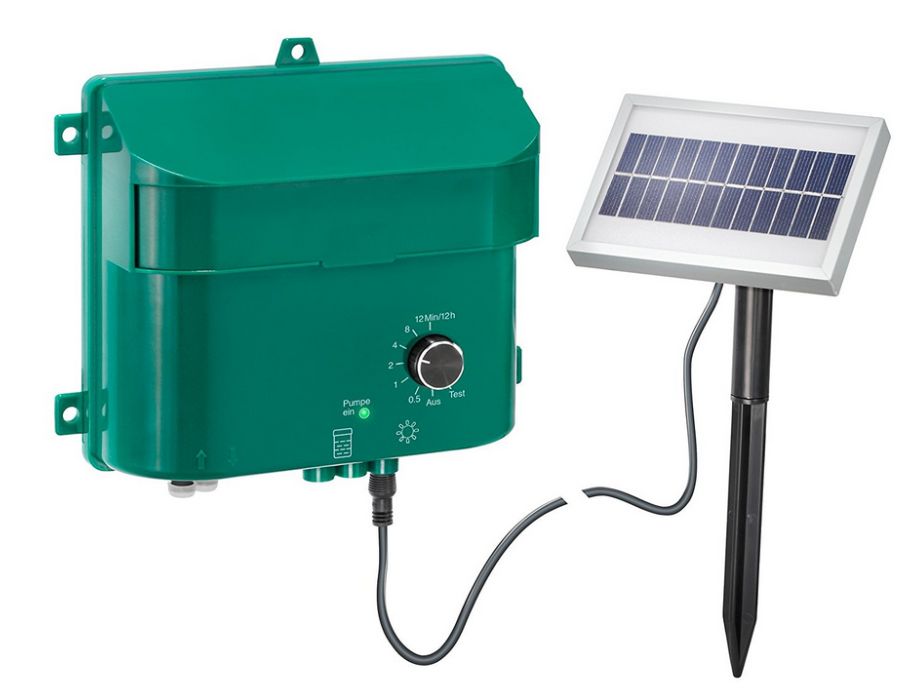 Esotec vanndråper solcellevannsystem