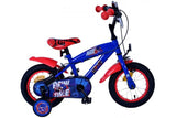 Sonic Prime Prime Children's Bike Boys 12 Zoll blau rot zwei Handbremsen