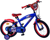 Sonic Prime Prime Children's Bike Boys 16 Zoll blau rot zwei Handbremsen