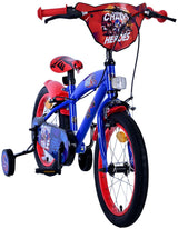 Sonic Prime Prime Children's Bike Boys 16 Zoll blau rot zwei Handbremsen