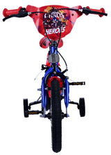 Sonic Prime Prime Children's Bike Boys 14 Zoll blau rot zwei Handbremsen