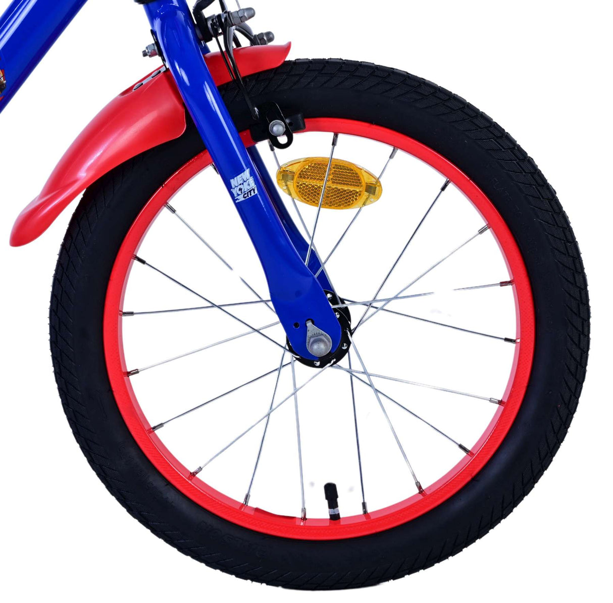 Sonic Prime Prime Children's Bike Boys Red de 16 pulgadas