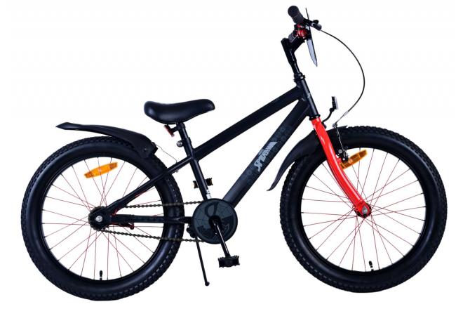 Spinnen -Man - Kinderrad - Jungen - 20 Zoll - Matt Black