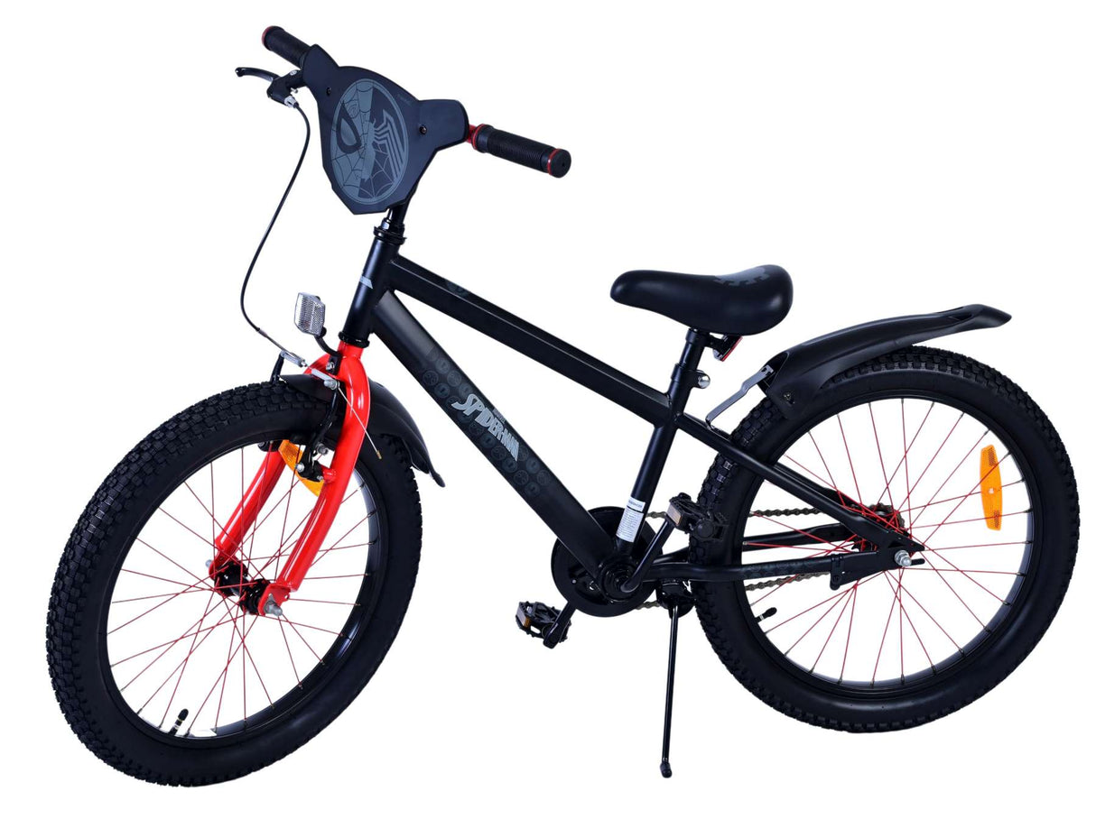 Spider -Man - Bicycle per bambini - Boys - 20 pollici - Matt Black