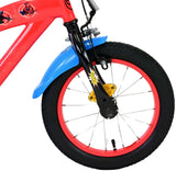 Spiderman Spider-Man Children's Bike Boys Blue 14 pollici rosso