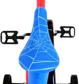 Spiderman Spider-Man Children's Bike Boys Blue 14 pollici rosso