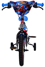 Spiderman Ultimate Spider-Man Children's Bike Boys da 14 pollici Blue Red Two Mand