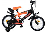 Volare Sportivo Kinderfiets Jongens 14 inch Neon Oranje Zwart Twee Handremmen