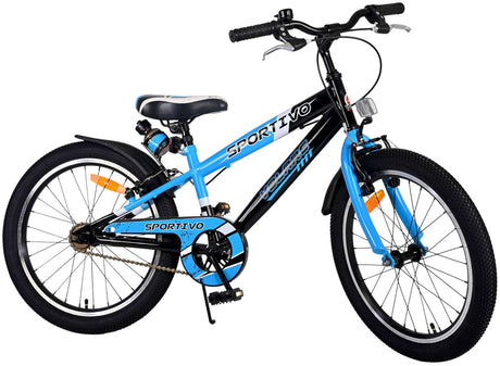 Volare Sportivo Kinderfiets Jongens 20 inch Blauw Twee handremmen