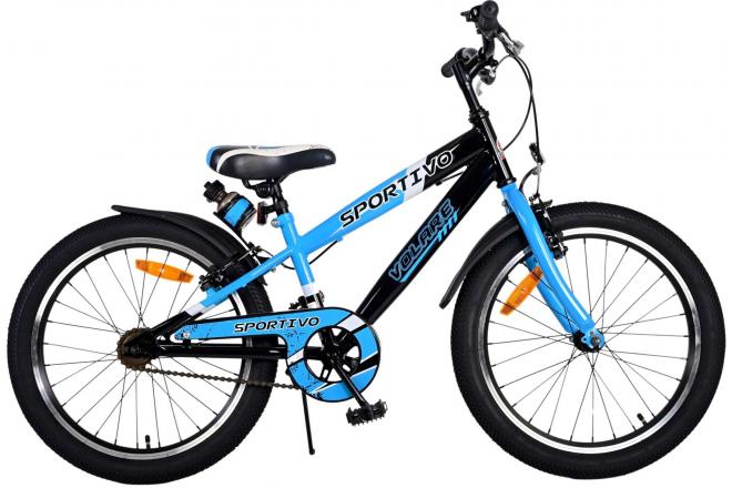 Volare Sportivo Kinderfiets Jongens 20 inch Blauw Twee handremmen