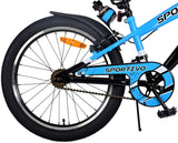 Volare Sportivo Kinderfiets Jongens 20 inch Blauw Twee handremmen