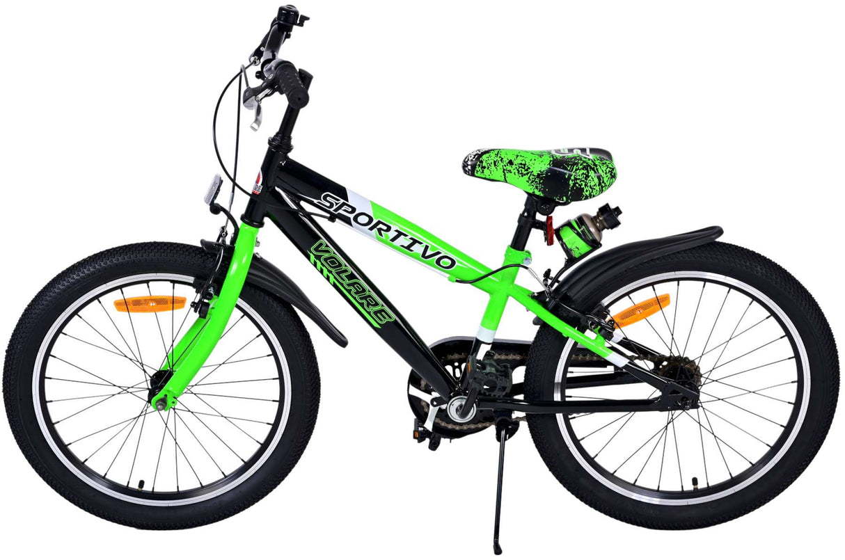 Volare Sportivo Child's Bike Boys 20 pouces Green Two Hand freins