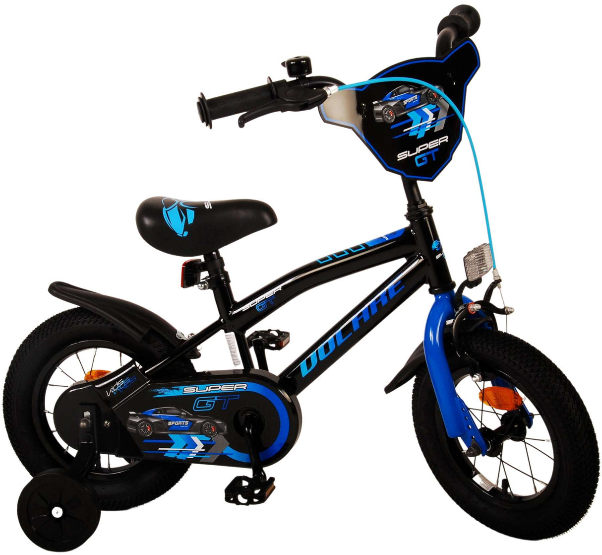 Volare Super GT Kinderfiets Jongens 12 inch Blauw