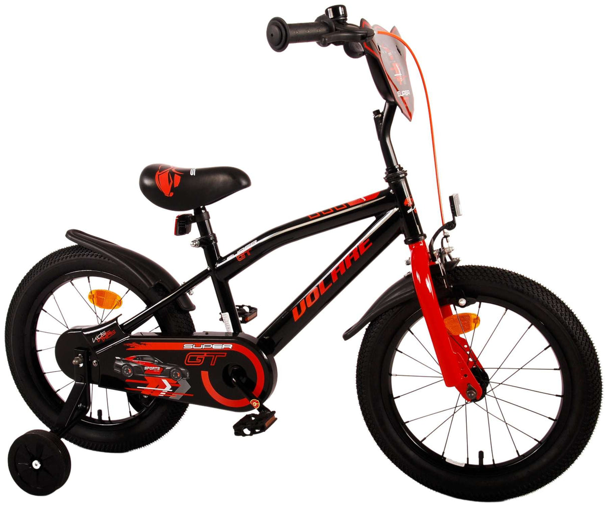 Volare Super GT Kinderfiets Jongens 16 inch Rood