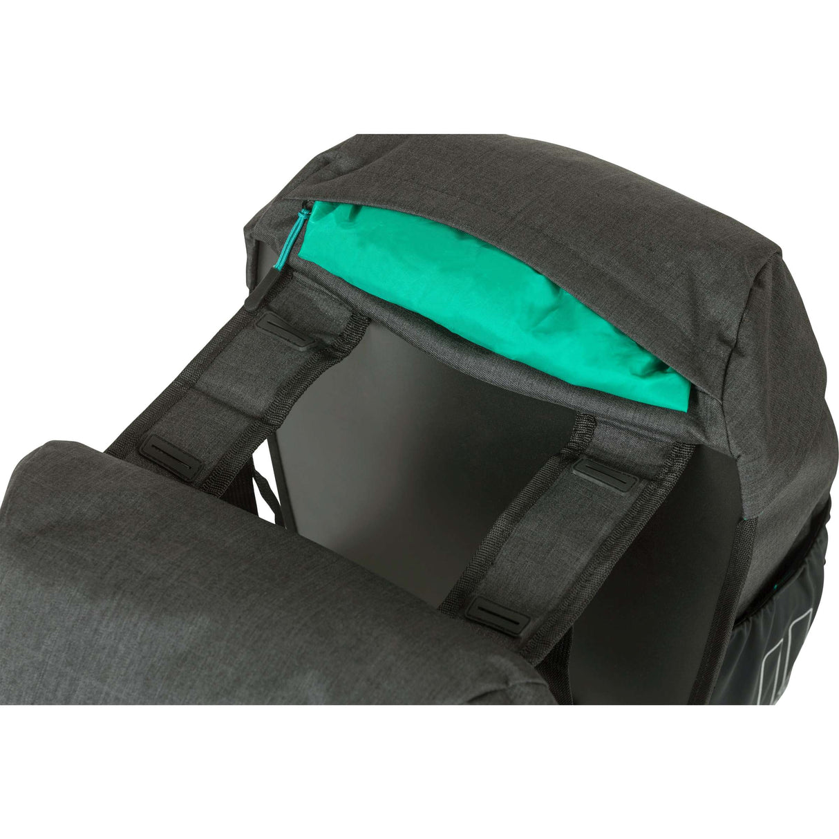 Basildiscovery365D double pannier black melee