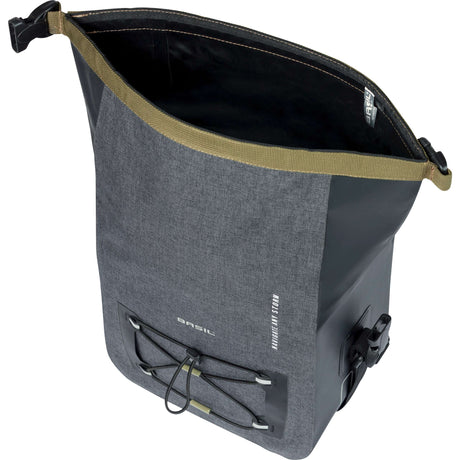 Basil Navigator Storm Handlebar Bag - sporty bicycle handlebar bag, waterproof, black