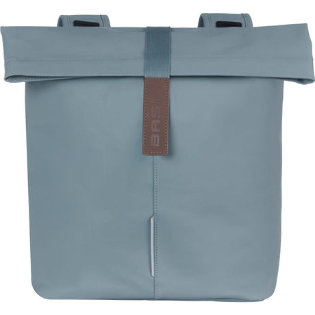 Basil Tas City Dubbel Vegan Leather | Graphite Blue