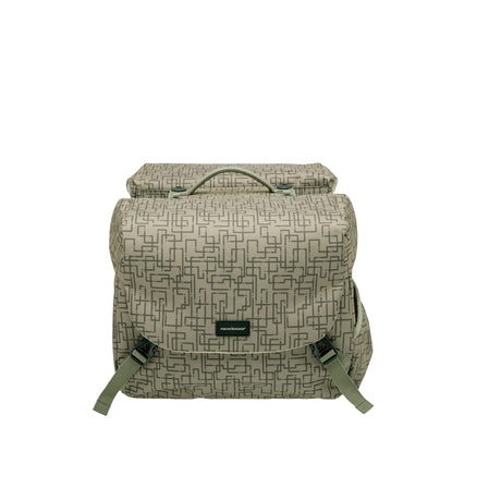 Newlooxs Mondi Joy Double fietstas waterafstotend polyester Racktime Ivy Grey