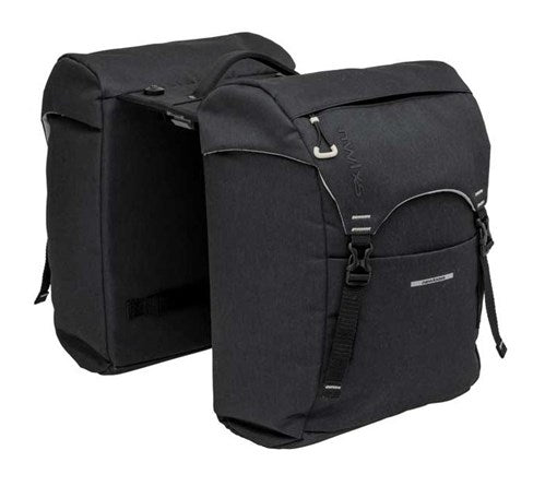 Neie Looxs Sports duebel Vëlo Bag Black Gray