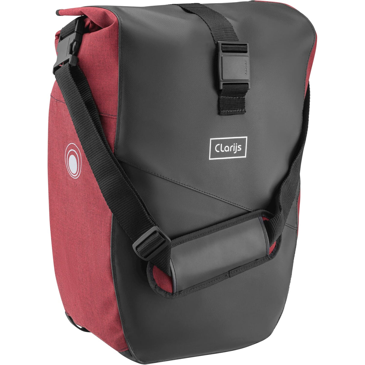 Clarijs Bicycle Bag Solobag 24L Black-Rood