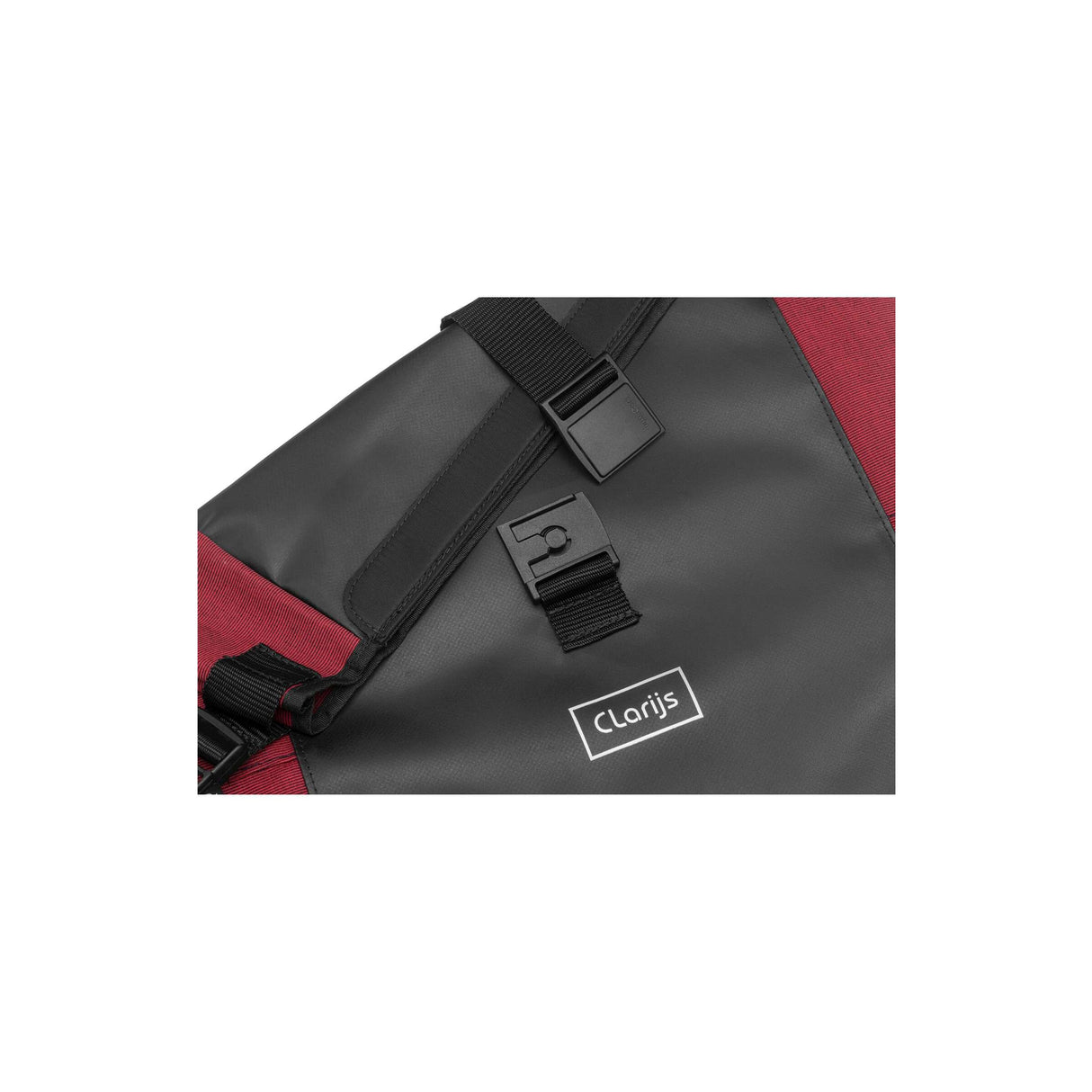 Clarijs bicycle bag solo bag 24l black-red