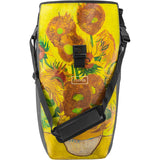 Clarijs Fietstas solobag 24L Van Gogh sunflowers