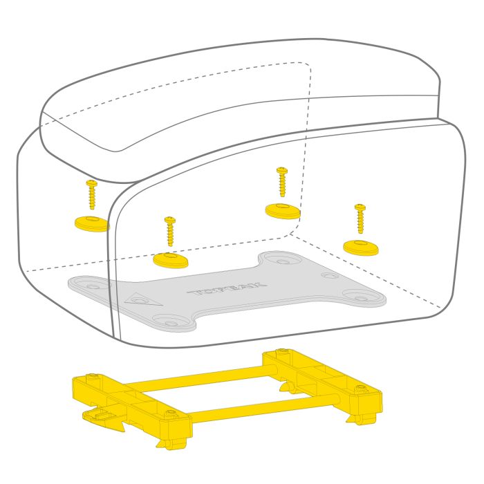 Topeak mtm trunk bag ex carrier bag