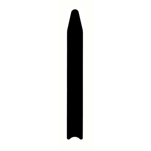 Black entry protection sticker