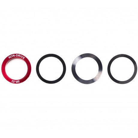 Reduceerset Elvedes - trapas verloop van 24 mm naar 22 mm GXP (4 delig)