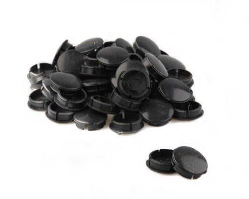 Miranda Vinty Cover Cap for Crankset Spieloos Ø25mm Black 50pcs.