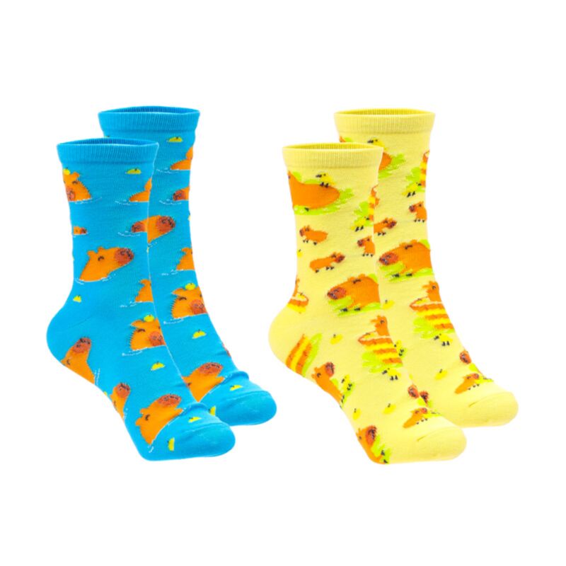 Capybara Socken an engem Rouer