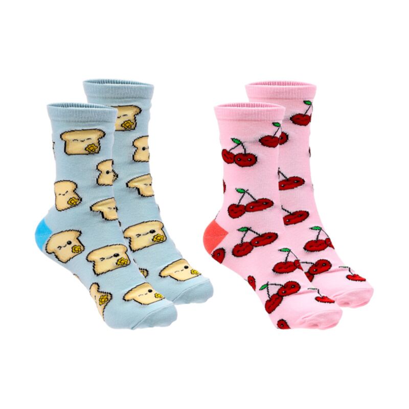 Foodiemals Socken an engem Rouer