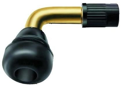 Alligator tubeless valve angled