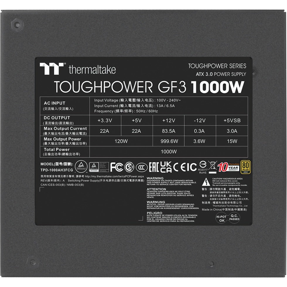 Thermaltake Toughpower GF3 1000W