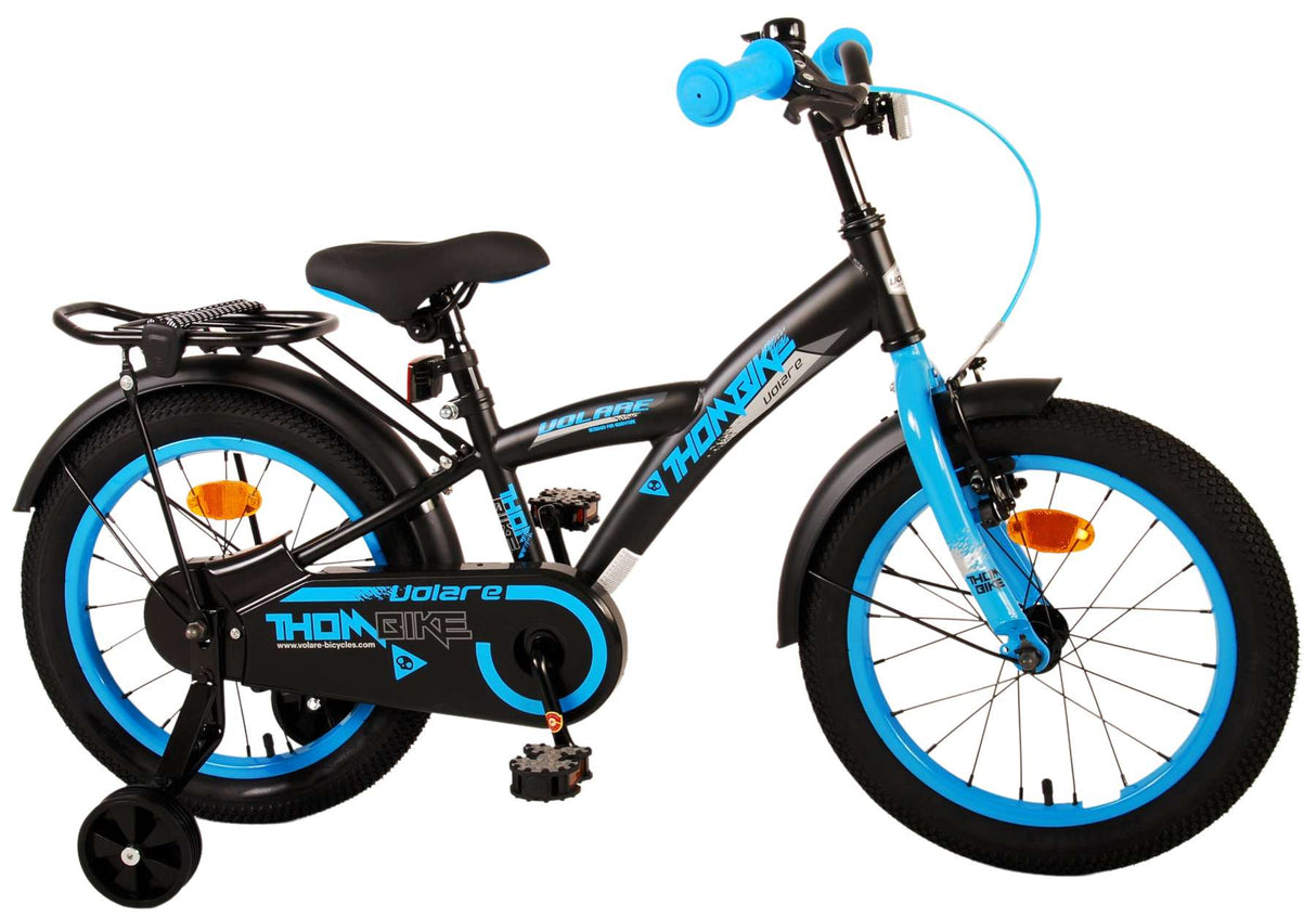 Volare Thombike Children's Bike Boys 16 Inch Black Blue