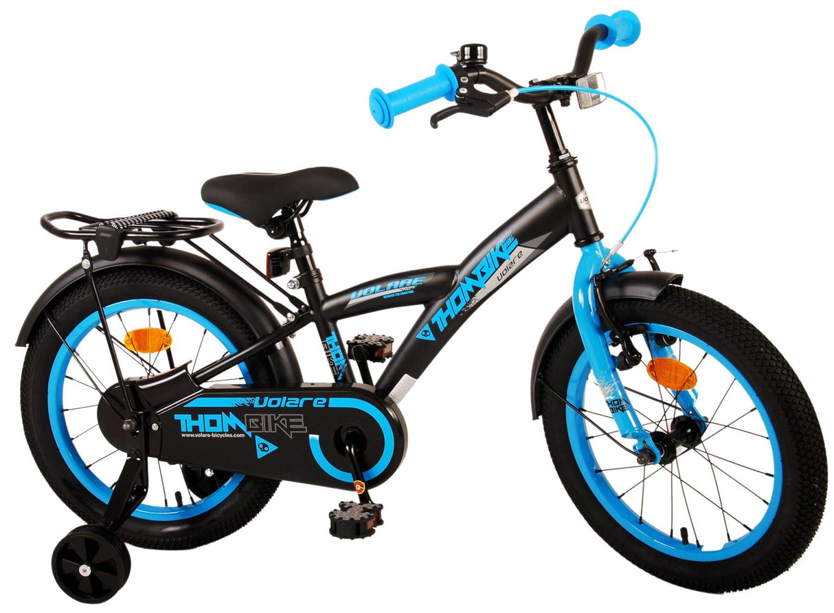 Volare Thombike Kinderfiets Jongens 16 inch Zwart Blauw