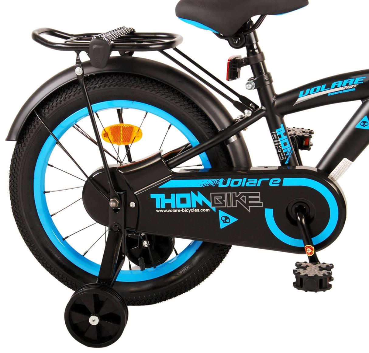 Volare Thombike Kinderfiets Jongens 16 inch Zwart Blauw