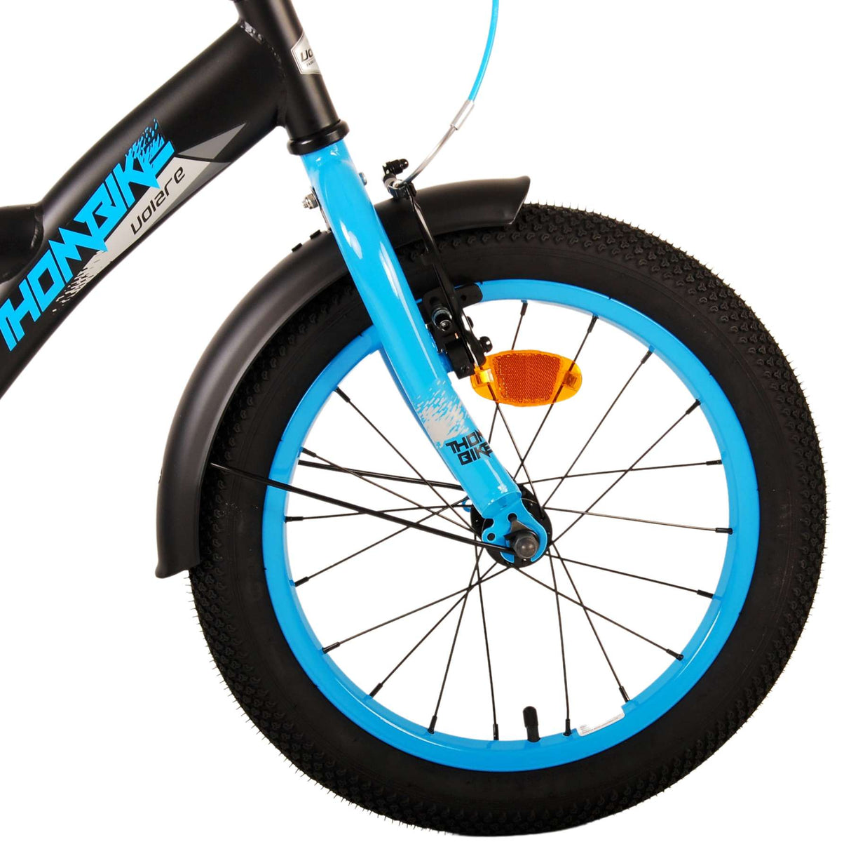 Volore Thombike Kanner Bike Jongen 16 Zoll schwaarz blo