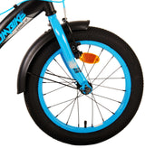 Volare Thombike Bike para niños - Niños - 16 pulgadas - Azul negro - Dos frenos de mano