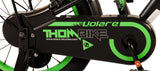 Volare Thombike Children's Bike - Boys - 16 pouces - Black Green - deux freins à main