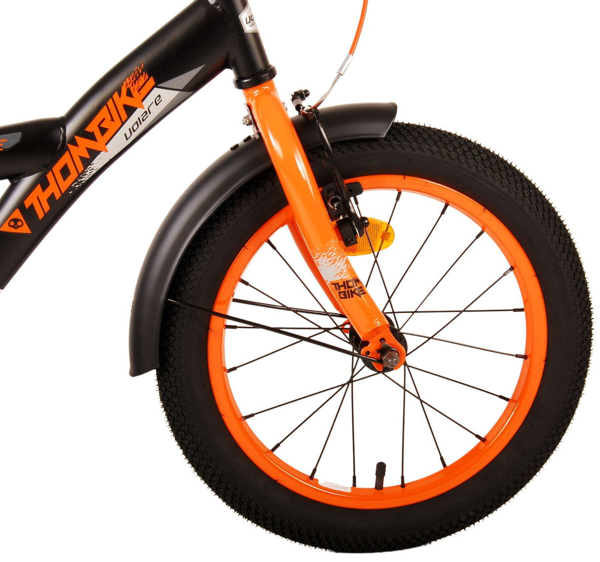 Volare Thombike Kinderfiets Jongens 16 inch Zwart Oranje