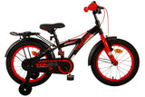 Volare Thombike Kinderfiets Jongens 16 inch Zwart Rood Twee Handremmen