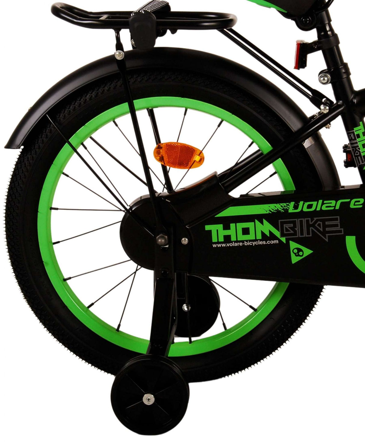 Volare Thombike Kinderfiets Jongens 18 inch Zwart Groen