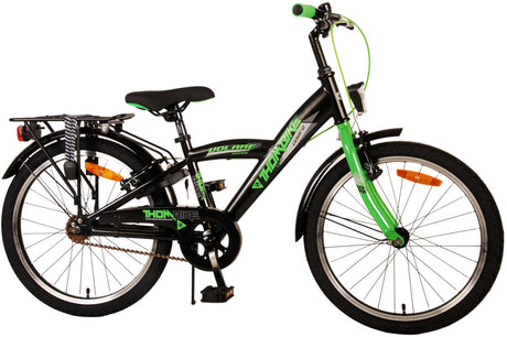 Volare Thombike Kinderfiets Jongens 20 inch Zwart Groen Twee Handremmen