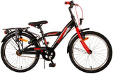 Volare Thombike Children's Bike Boys 20 -calowe Czerwone Czerwone Dwupiętrowe hamulce